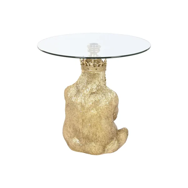 Mazs galdiņš Home ESPRIT Bronza 60 x 60 x 59 cm
