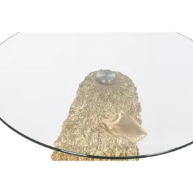 Side table Home ESPRIT Golden 60,5 X 60,5 X 62 CM