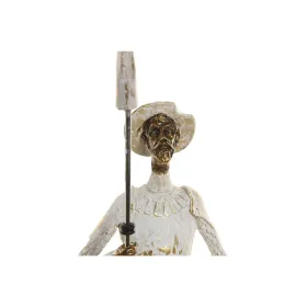 Dekoratīvās figūriņas Home ESPRIT Balts Bronza 9 x 8 x 25 cm