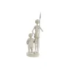 Dekoratīvās figūriņas Home ESPRIT Balts Bronza 9 x 8 x 25 cm