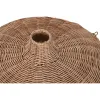 Decorative box Home ESPRIT Natural Metal Tropical (2 Pieces)