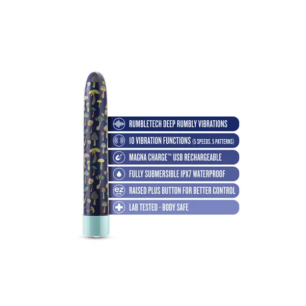 Bullet Vibrator Blush Limited Addiction Blue