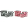 Kalėdinių papuošimų rinkinys Home ESPRIT Raudona Žalia Kalėdos 28,5 x 19,5 x 24 cm (3 Dalys) (2 vnt.)