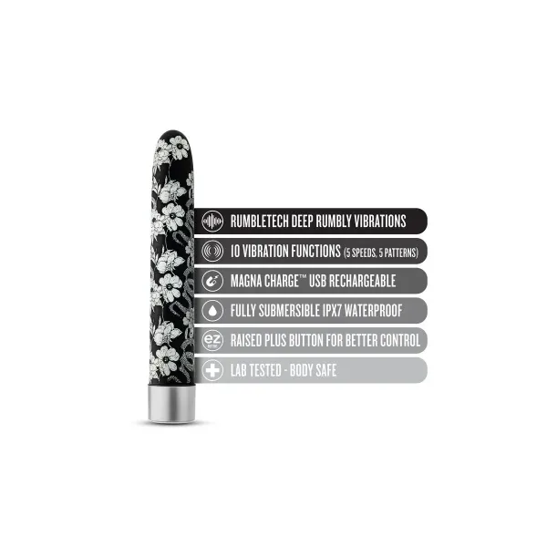 Bullet Vibrator Blush The Collection Black