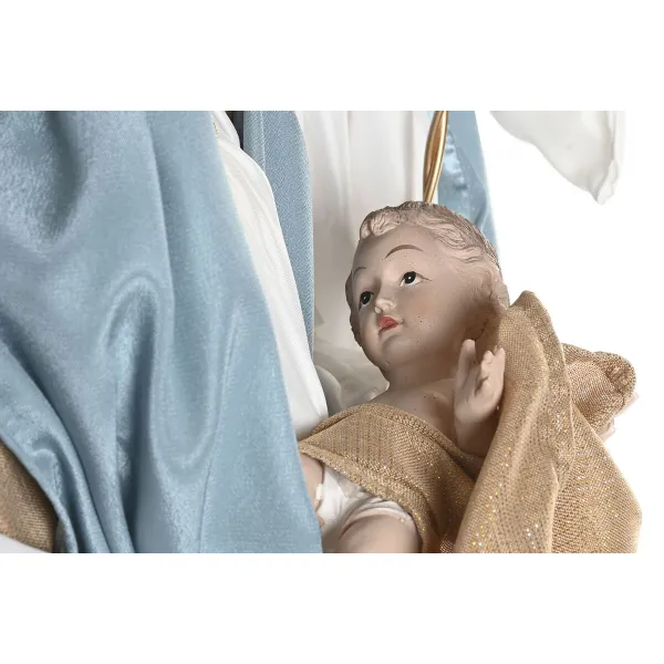 Ziemassvētku Laika Komplekts Home ESPRIT Zils Balts 48 x 28 x 90 cm