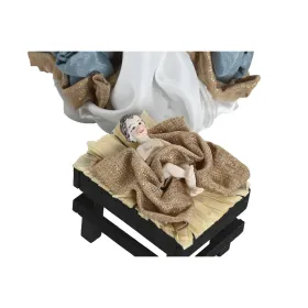 Рождественский вертеп Home ESPRIT Синий Белый 20 x 15 x 30 cm (9 Предметы)
