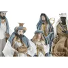 Ziemassvētku Laika Komplekts Home ESPRIT Zils Balts 20 x 15 x 30 cm (9 Daudzums)