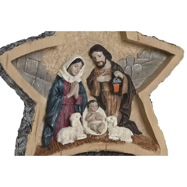 Ziemassvētku Laika Komplekts Home ESPRIT Daudzkrāsains Sveķi 15 X 5 X 16,5 CM