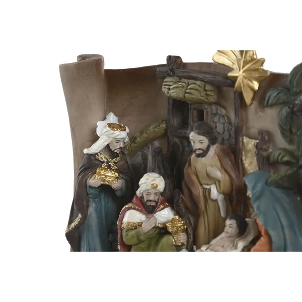 Рождественский вертеп Home ESPRIT Разноцветный Смола 21 X 8 X 12,5 CM