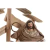 Рождественский вертеп Home ESPRIT Коричневый Бежевый Деревянный MDF 30 x 15 x 30 cm