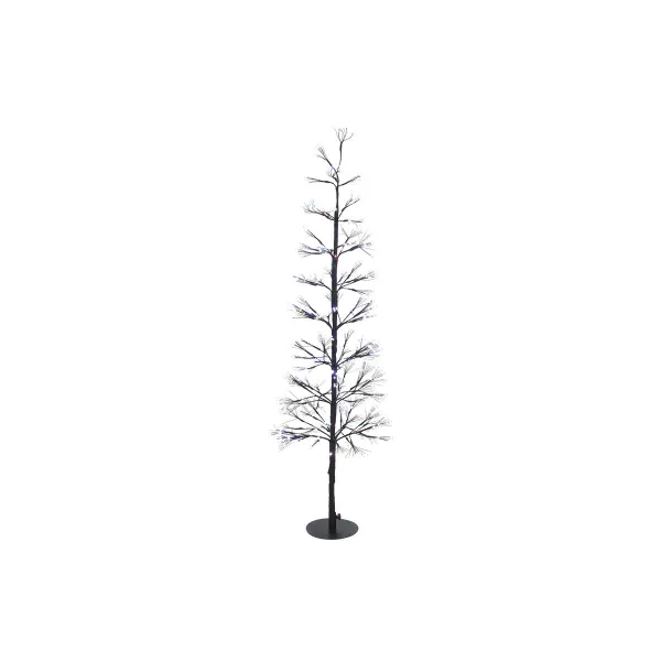Новогодняя ёлка Home ESPRIT Чёрный Металл 40 x 40 x 120 cm