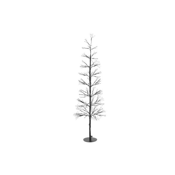 Новогодняя ёлка Home ESPRIT Чёрный Металл 40 x 40 x 120 cm