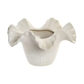 Vāze Home ESPRIT Balts Keramika 30 x 30 x 18 cm