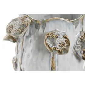 Vāze Home ESPRIT Zils Balts Keramika 27 x 27 x 35 cm