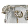 Vase Home ESPRIT Blue White Ceramic 27 x 27 x 35 cm