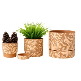 Подставка под цветочный горшок Home ESPRIT (3 штук)