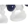Decorative Figure Home ESPRIT White Multicolour Dog 17 x 13,5 x 24 cm (3 Units)