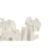 Dekoratīvās figūriņas Home ESPRIT Balts Austrumniecisks 25 X 5 X 13 CM (2 gb.)