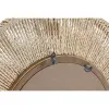 Wall mirror Home ESPRIT Natural Cottage 73 x 7 x 73 cm
