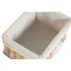 Бельевая корзина Home ESPRIT Натуральный плетеный Boho 47 x 35 x 55 cm 5 Предметы