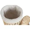 Бельевая корзина Home ESPRIT Натуральный плетеный Boho 45 x 45 x 55 cm 3 Предметы