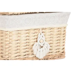 Dekoratīvs skapītis Home ESPRIT Dabisks pīts Boho (2 Daudzums)
