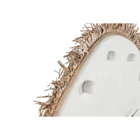 Seinäkello Home ESPRIT Valkoinen Kuitu Puu MDF Scandi 85 X 7 X 85 CM
