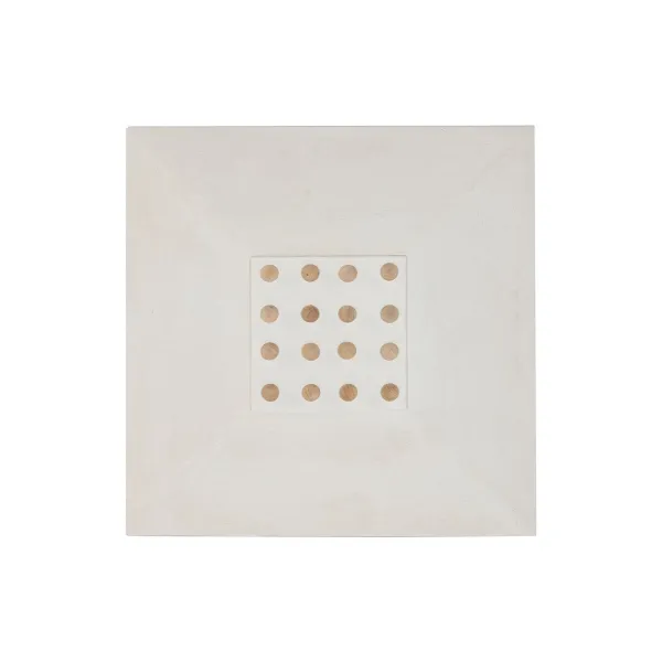 Настенный декор Home ESPRIT Белый Натуральный Scandi Шарики 80 x 6 x 80 cm