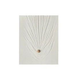 Sienu dekors Home ESPRIT Balts Dabisks Scandi 60 X 7 X 80 CM