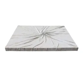 Sienu dekors Home ESPRIT Balts Abstrakts Scandi 80 x 6 x 80 cm