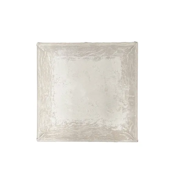 Seinäkoriste Home ESPRIT Valkoinen Moderni Scandi 80 x 5 x 80 cm