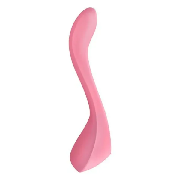 Multifun 2 Couples Massager Satisfyer Partner Black Pink