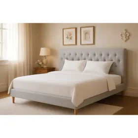 Sänky Home ESPRIT Beige 170 X 219 X 104 CM