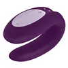 Dual Stimulation Vibe Satisfyer Double Joy Violet