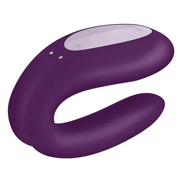 Dual Stimulation Vibe Satisfyer Double Joy Violet