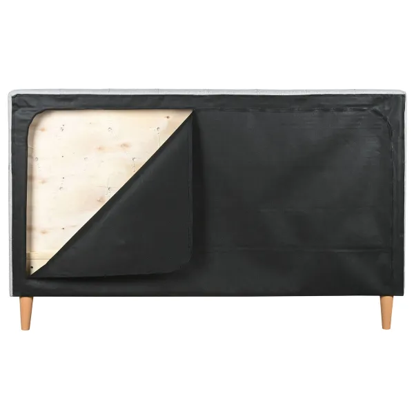 Sänky Home ESPRIT Vaaleanharmaa 170 X 219 X 104 CM