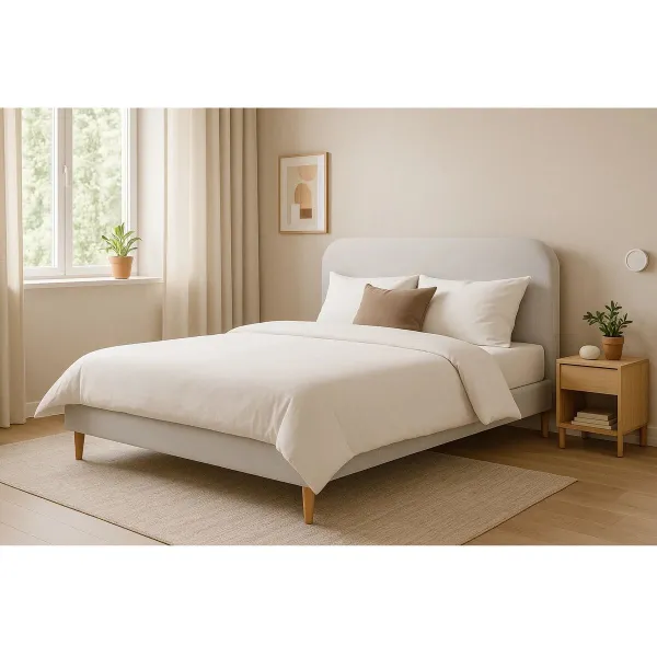 Voodi Home ESPRIT Beež 170 X 219 X 104 CM