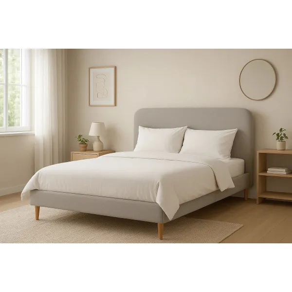 Voodi Home ESPRIT Beež 170 X 219 X 104 CM