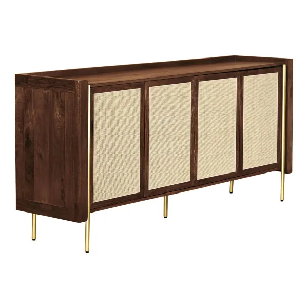 Устройство Home ESPRIT волокно Древесина манго 180 x 40 x 80 cm