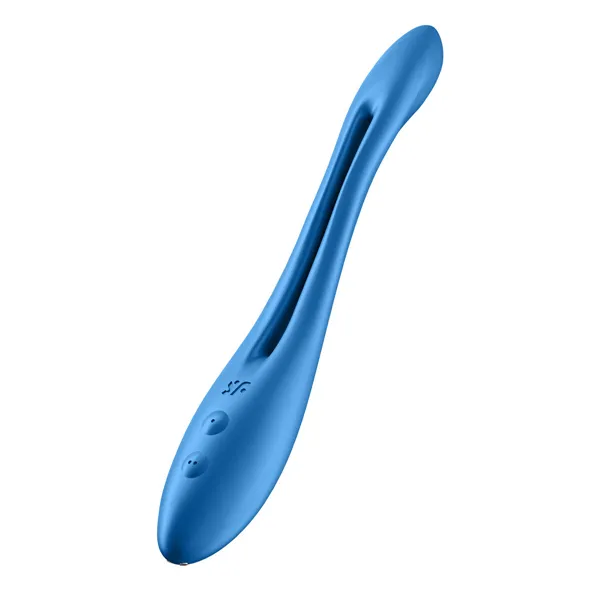 Cock Ring Satisfyer Elastic Game Blue