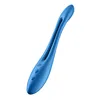 Cock Ring Satisfyer Elastic Game Blue