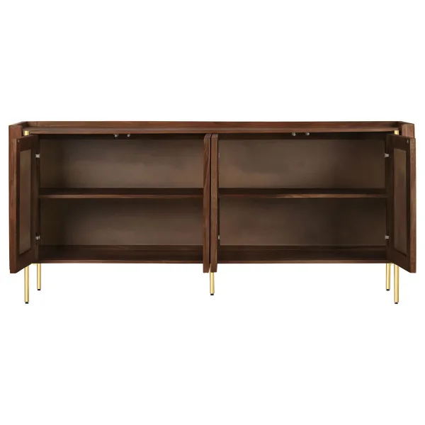Bufete Home ESPRIT Šķiedra Mango koks 180 x 40 x 80 cm
