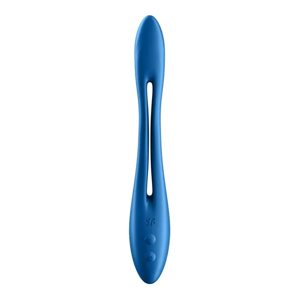 Cock Ring Satisfyer Elastic Game Blue