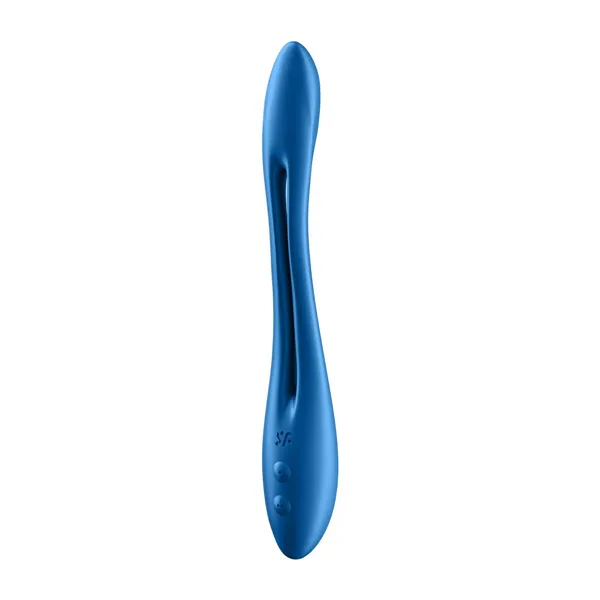 Cock Ring Satisfyer Elastic Game Blue