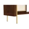 Lentyna Home ESPRIT Pluošta Mango mediena 100 x 40 x 180 cm