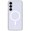 Spigen Ultra Hybrid Mag MagSafe - Case for Samsung Galaxy S25 FE (Clear/White)