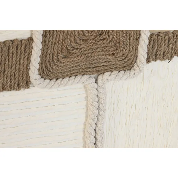 Glezna Home ESPRIT Džuts Papīrs 60 X 3,6 X 60 CM (2 gb.)