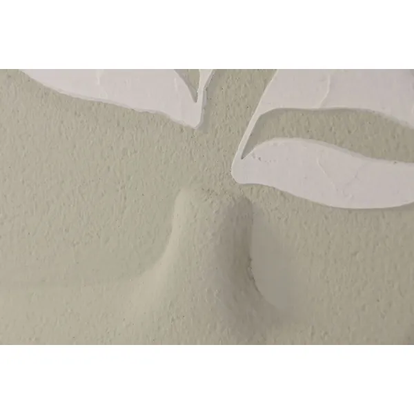 Canvas Home ESPRIT Green Beige Vase Scandinavian 80 x 3 x 120 cm 80 X 10 X 120 CM (2 Units)