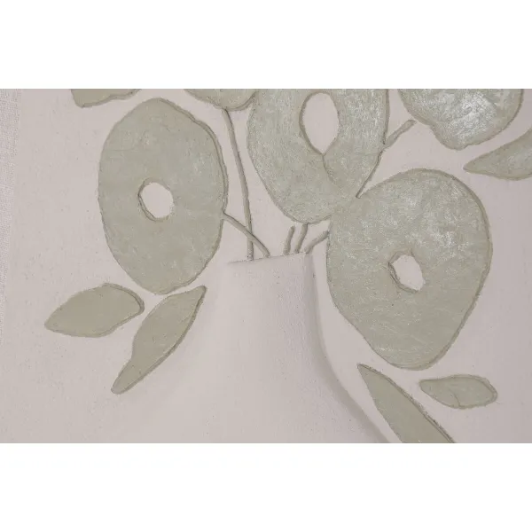 Kangas Home ESPRIT Vihreä Beige Maljakko Skandinaavinen 80 x 3 x 120 cm 80 X 10 X 120 CM (2 osaa)