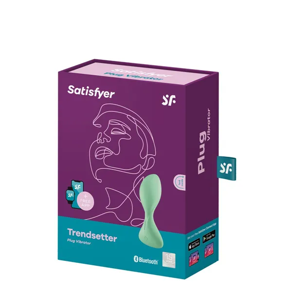 Anal plug Satisfyer Trendsetter Light Green